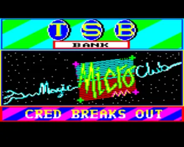 Cred Breaks Out! (1986)(TSB Magic Micro Club) screen shot title